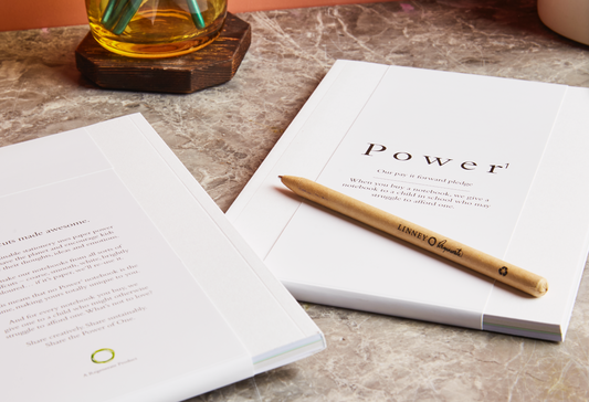 Zero waste notebook